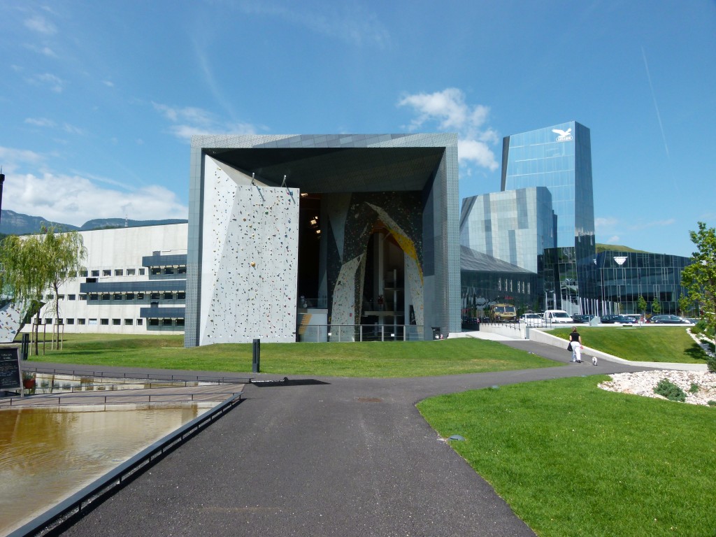 The climbing hall 'Salewa Cube'