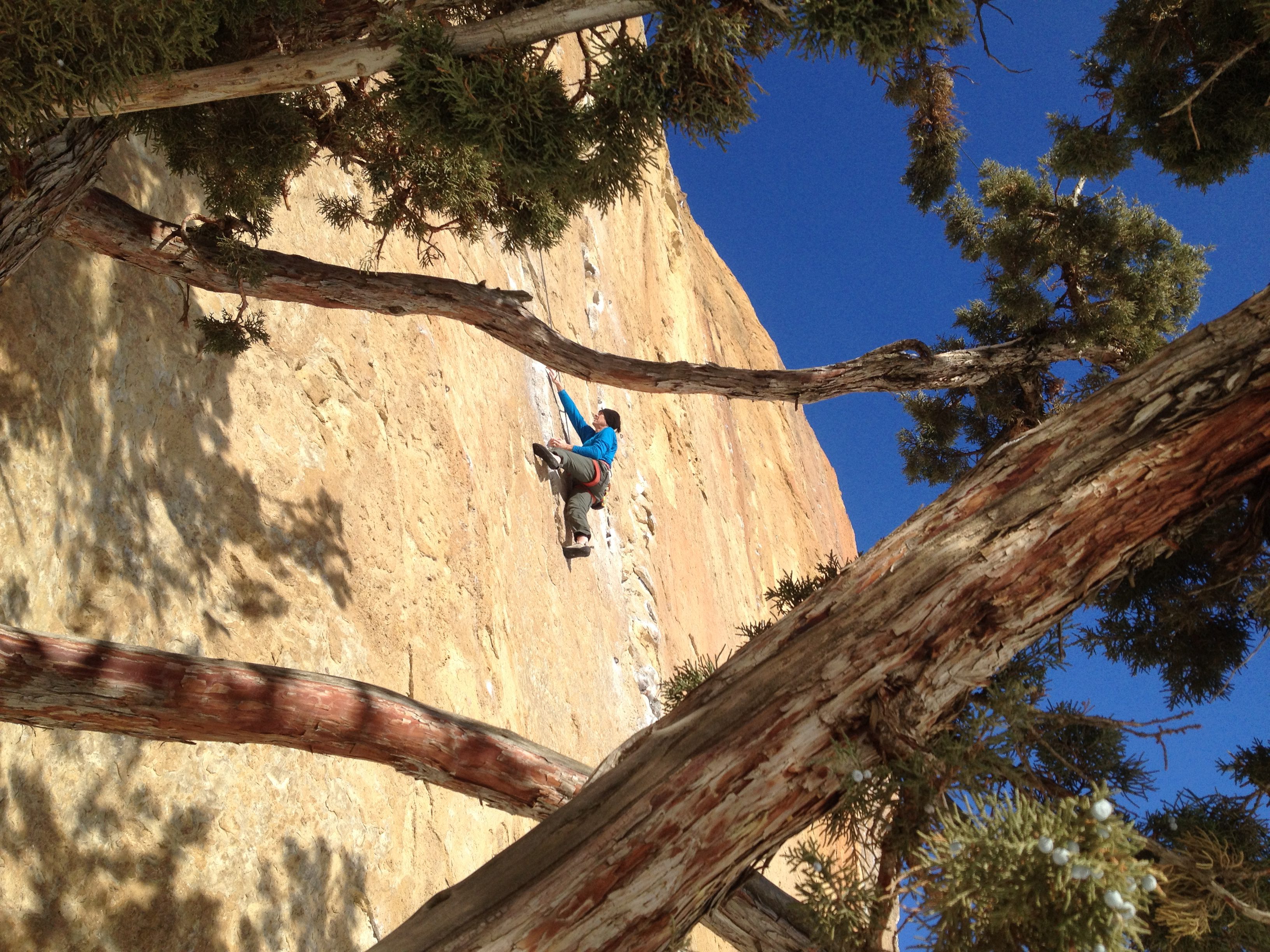 With Calvin and Jaxon Landrus at Smith Rock